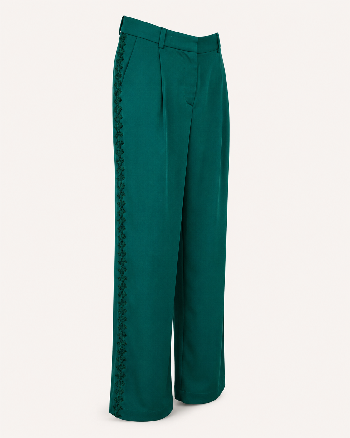 Pantalon Syna Brodé - VERT