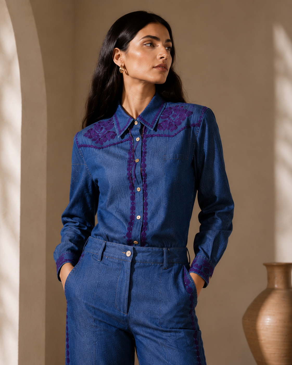 Chemisier Lawsa Denim