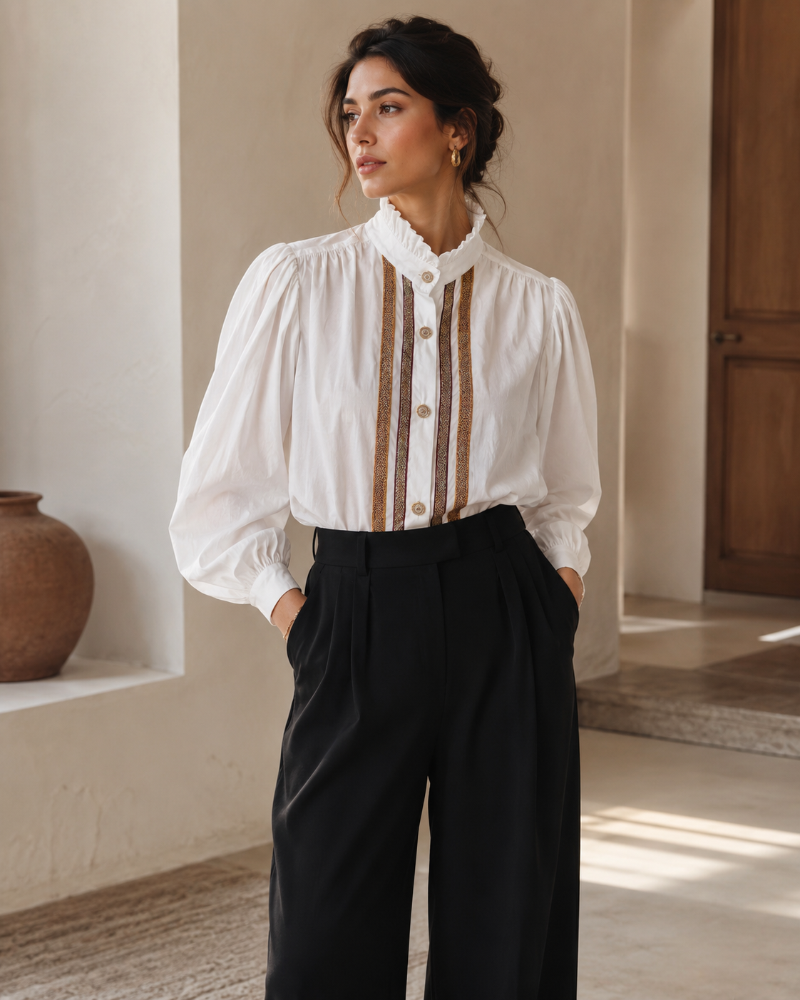 Chemisier ALNA - WHITE